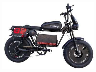 Електрофетбайк 20 ST Corso «WANDER» WN-20996 сталь, дв 750W, акум 48V20AH, (к-т SHIMANO) чорний