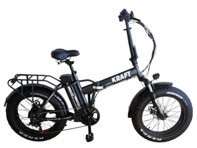 Електрофетбайк 20 ST Corso «KRAFT» KR-92355 сталь, дв 500W, акум 48V13Ah, (к-т SHIMANO) сірий